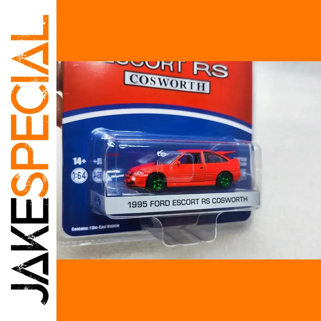 1:64 Scale Red 1995 Ford Escort RS Cosworth 1 1:64 Scale Red 1995 Ford Escort RS Cosworth