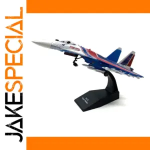 1/100 Scale Su-35 Fighter Aircraft Model