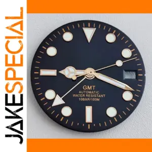 28.5mm GMT Watch Dial for NH34 NH35 Movement