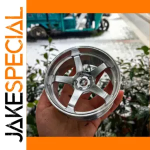 Metal Wheel Hub Display Model 100mm Aluminum
