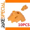 10PCS Horse Head Minifigure Accessories Set