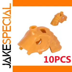 10PCS Horse Head Minifigure Accessories Set