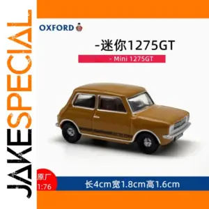 Classic Mini 1275GT Diecast Model in Bronze