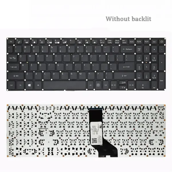 Acer Aspire Laptop Keyboard with Backlit Option - Image 2