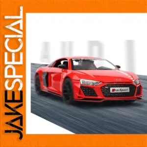 1:24 Audi R8 V10 Sport Supercar Model Red