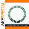 40mm Ceramic Blue-Green GMT Watch Bezel Replacement