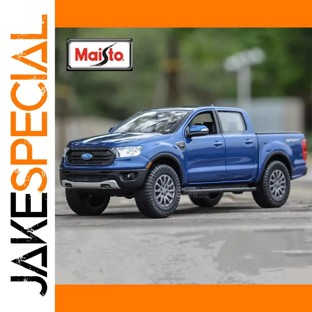 1:24 Diecast 2019 Ford Ranger Pickup Truck 1 1:24 Diecast 2019 Ford Ranger Pickup Truck