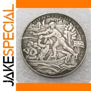 1940 Dunkirk Replica Coin Antique Design