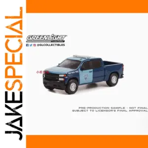 Diecast 1:64 2021 Silverado Police Model