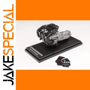 Alfa Romeo V6 Engine Diecast Model Display