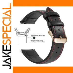 Genuine Leather Quick Release Watch Strap 18-22mm