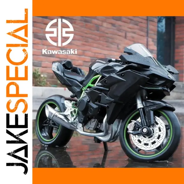 1/12 Scale Kawasaki H2R Ninja Diecast Model