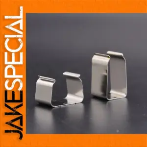 Stainless Steel 9V Battery Clip Holder for Guitars