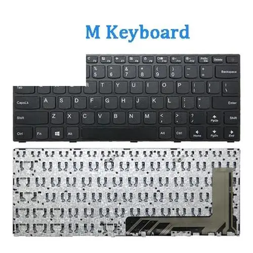 Black Laptop Keyboard for Lenovo Models 6 Black Laptop Keyboard for Lenovo Models - Image 6