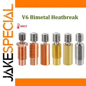 V6 Bi-Metal Heat Break for E3D and More