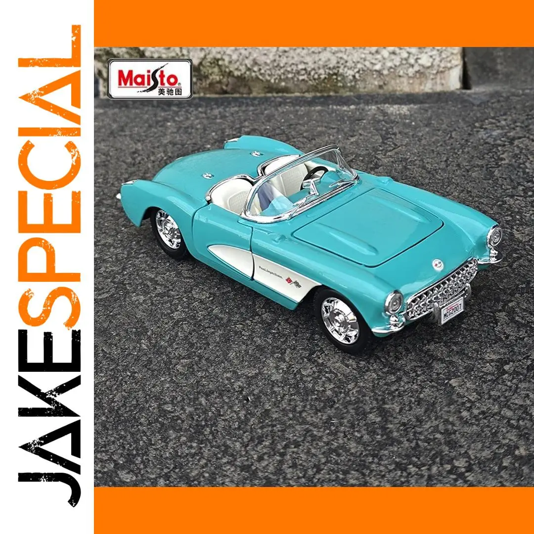1957 Chevrolet Corvette 1:24 Scale Model 1 1957 Chevrolet Corvette 1:24 Scale Model