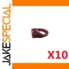 Maroon Tactical Scarf Accessories for Minifigures X10