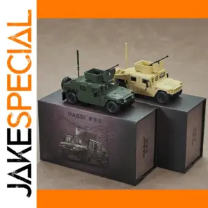 1:64 Hummer H1 Armored Car Model in Colors