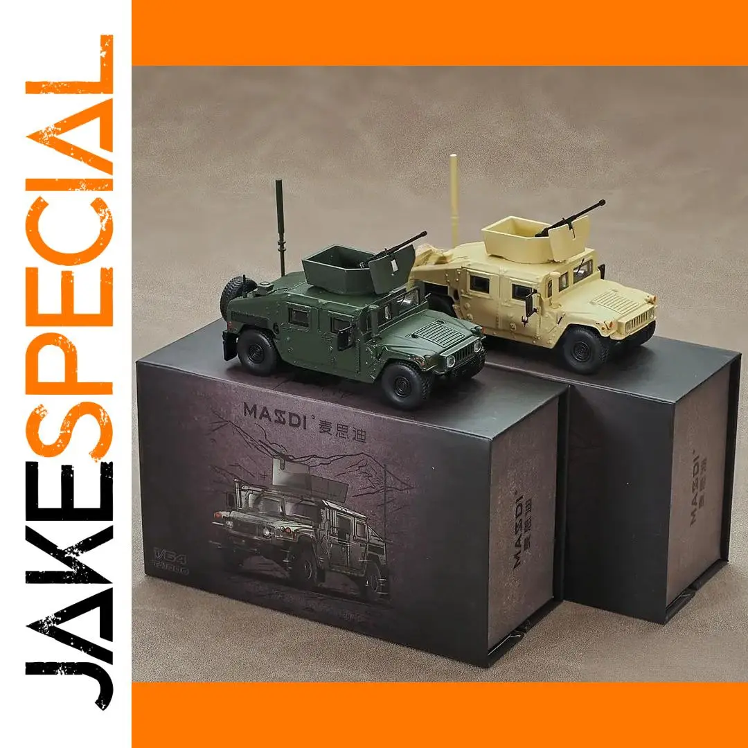 1:64 Hummer H1 Armored Car Model in Colors 1 1:64 Hummer H1 Armored Car Model in Colors