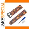 Camouflage Silicone Watch Bands 20mm-26mm