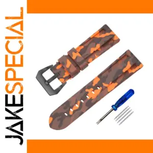 Camouflage Silicone Watch Bands 20mm-26mm