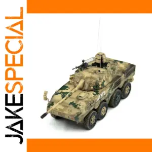 1/72 Scale ZTL11 Chinese Assault Tank Model