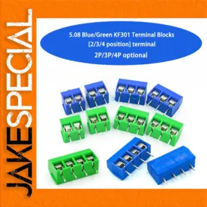 20pcs KF301 Plug-in Screw Connector Set