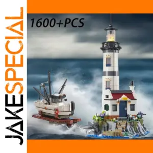 Electric Lighthouse Building Blocks Set 1677PCS