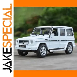 WELLY 1:24 White Mercedes-Benz G-Class G500 Model