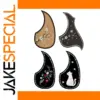 Acoustic Guitar Pickguard Set with Floral Designs