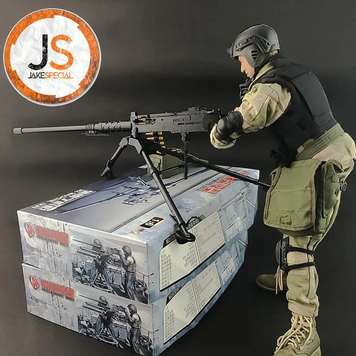 1:6 Scale Browning M2 Machine Gun Model 5 1:6 Scale Browning M2 Machine Gun Model - Image 5