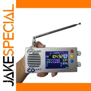 TEF6686 Plus Full Band Radio Receiver 3.2-Inch Display