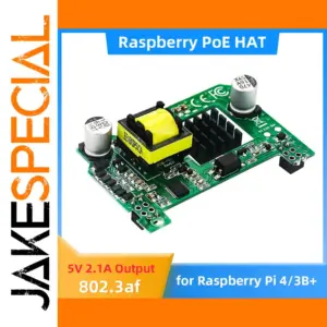 Raspberry Pi PoE HAT with Heatsink