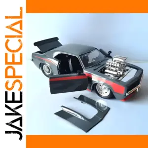 1969 Camaro Diecast Model 1:24 Scale Dark Gray