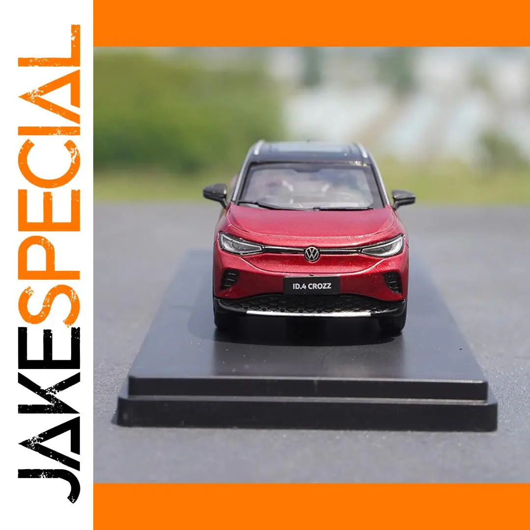 Volkswagen ID.4 CROZZ Diecast Model 1:43 Red 1 Volkswagen ID.4 CROZZ Diecast Model 1:43 Red