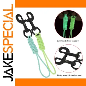 Marine Grade Stainless Steel Snap Hook with Lanyard