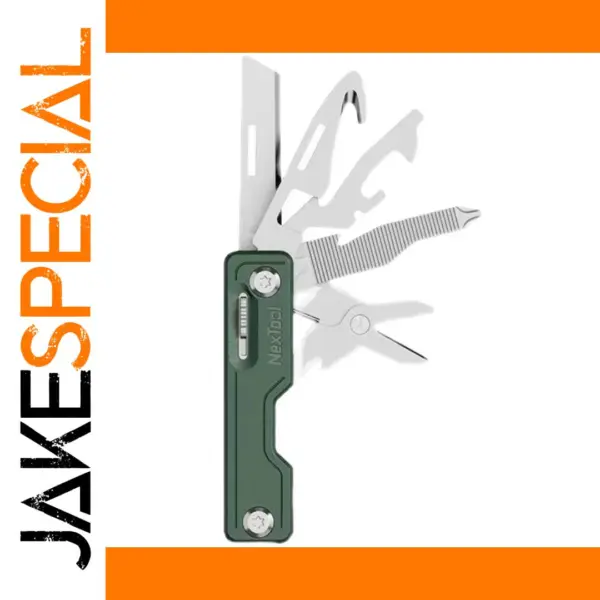 NexTool 10 In 1 Mini Multitool Green