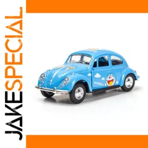 Bright Blue 1:32 Diecast Cartoon Car Model