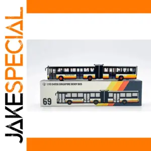 Singapore O405G Articulated Bus Model 1:110 Scale