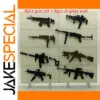8-Piece 1:6 Scale Toy Gun Model Set