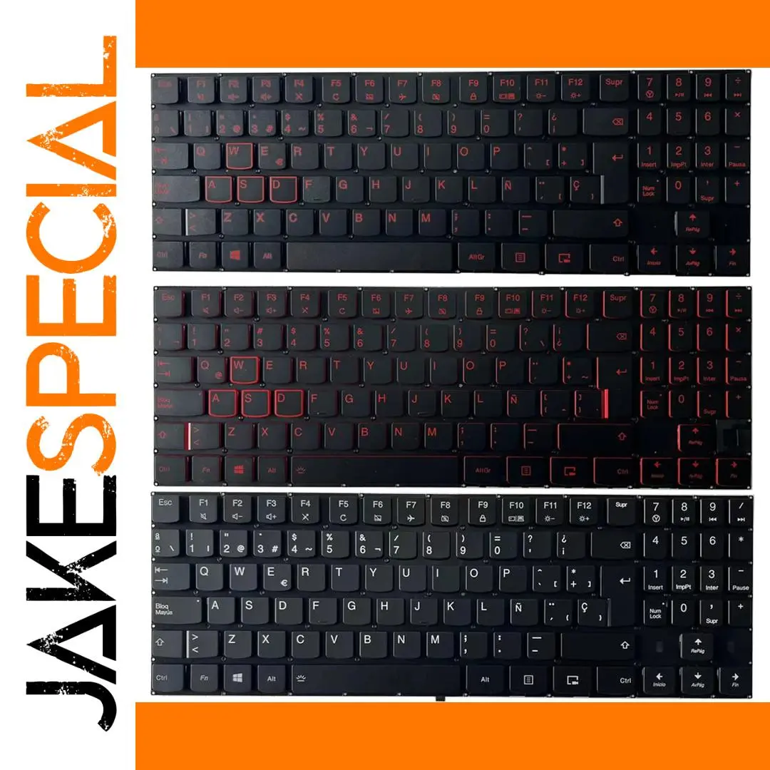 Spanish Backlit Keyboard for Lenovo Legion Series 1 Spanish Backlit Keyboard for Lenovo Legion Series