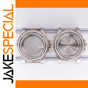 Silver Rose Gold 40mm Watch Case NH34 NH35 NH36
