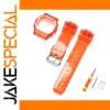 Transparent Orange Silicone Strap for Casio G-Shock