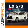 1:24 Lexus LX570 White Diecast Car Model