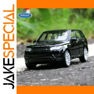 WELLY 1:36 Scale Black SUV Model