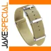 Khaki Military Nylon Watch Band 20mm 22mm