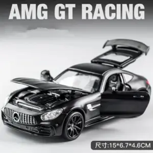1:32 Green Mercedes-AMG GT Diecast Model Car 19 d696914f397441fb92f6deb9 upscaled