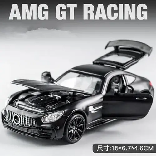 1:32 Green Mercedes-AMG GT Diecast Model Car 9 1:32 Green Mercedes-AMG GT Diecast Model Car - Image 9