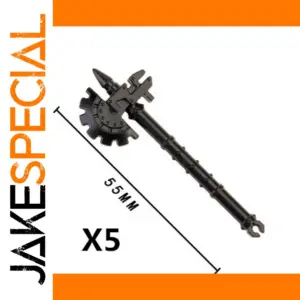 Military-Themed Minifigure Accessories Set x5