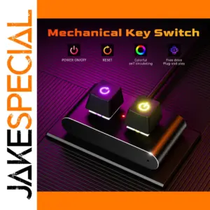 Mechanical External Power Switch with RGB Lighting